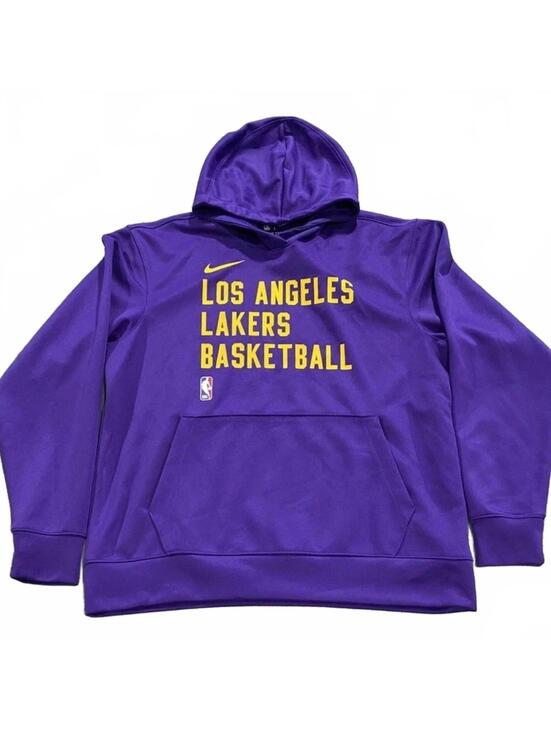 Nike Other - Los Angeles Lakers Hoodie Purple NBA Basketball Nike DRI-FIT | Kids Large 14-16